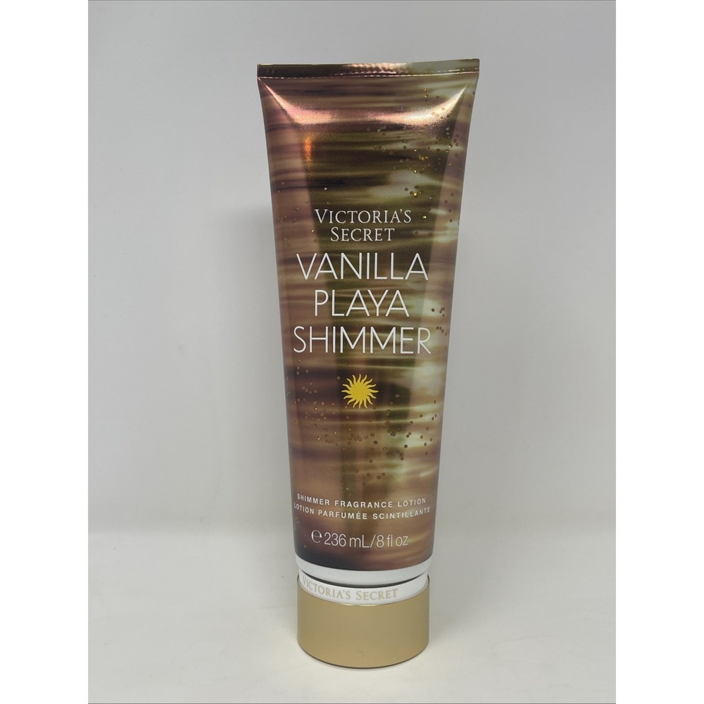 Victoria's Secret Vanilla Playa Shimmer Lotion 8floz